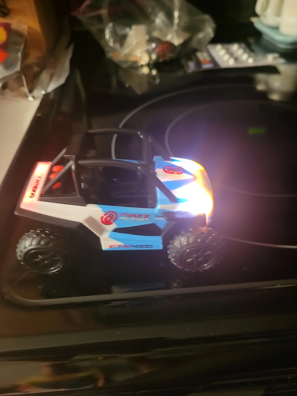 Maxx Action Friction Motor Vehicles with Lights & Sounds - Side-by-Side